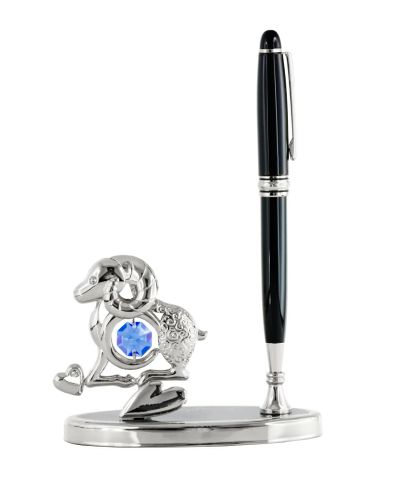 Лот: 19632186. Фото: 1. Ручка на подставке коллекция Crystocraft... Ручки, карандаши, маркеры