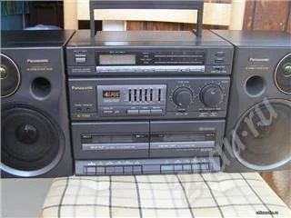 Лот: 340824. Фото: 1. Магнитофон Panasonic RX-CT980... Музыкальные центры, магнитолы