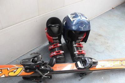 Лот: 10210036. Фото: 1. Горные лыжи Fischer, горнолыжные... Комплект в сборе