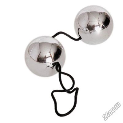 Лот: 5302262. Фото: 1. Серебрянные вагинальные шарики... Игрушки