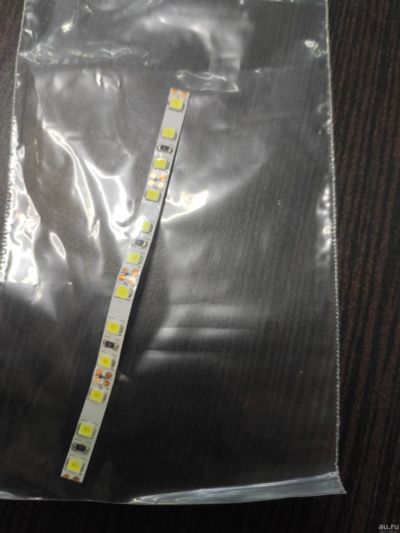 Лот: 18479881. Фото: 1. Отрезок светодиодной ленты 5мм... Светодиоды