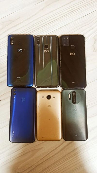 Лот: 19921770. Фото: 1. Телефоны одним лотом 6шт (на запчасти... Смартфоны