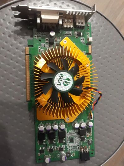 Лот: 25889906. Фото: 1. PCI-E 512Mb Palit GeForce 9600GT... Видеокарты