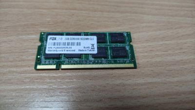 Лот: 19430270. Фото: 1. Память ноутбука SO-Dimm 2gb DDR2... Оперативная память