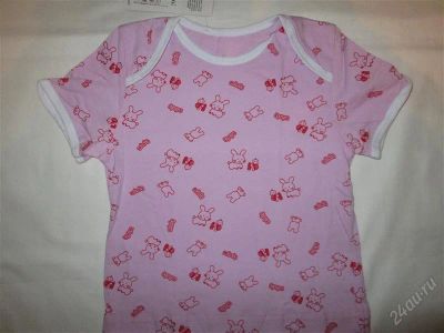 Лот: 2957855. Фото: 1. Футболочка малышковая. На 86-92... Ползунки, распашонки, слипы