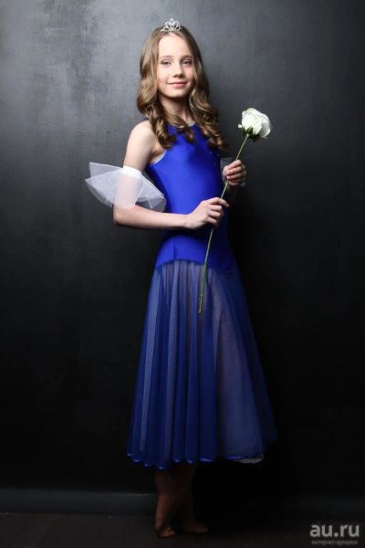 Лот: 8323586. Фото: 1. Платье для танцев1. Детские карнавальные, праздничные костюмы