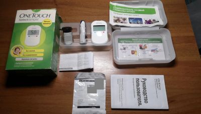 Лот: 25900008. Фото: 1. Глюкометр Onetouch SelectSimple. Оборудование