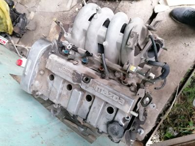 Лот: 18940993. Фото: 1. Двигатель FP-DE Mazda 1.8. Двигатель и элементы двигателя