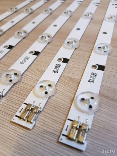 Лот: 16866183. Фото: 1. LED LCD String Strip 1 шт Samsung... Запчасти для телевизоров, видеотехники, аудиотехники