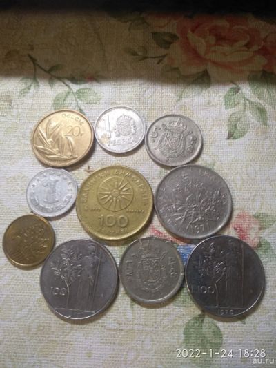 Лот: 18552337. Фото: 1. 10 шт. монет мира. Европа