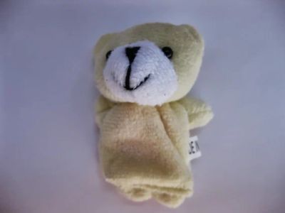 Лот: 3694885. Фото: 1. пальчиковый театр - белый мишка. Развивающие