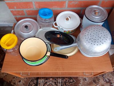 Лот: 25885497. Фото: 1. Посуда СССР. Кастрюли