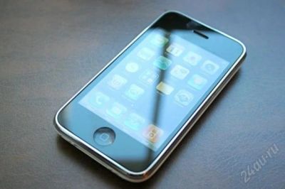 Лот: 1268508. Фото: 1. Iphone 3g 16gb с GPS (отличное... Смартфоны