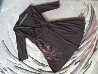 Лот: 4024413. Фото: 1. Халатик цвета "шоколад". 44-48р... Домашняя одежда