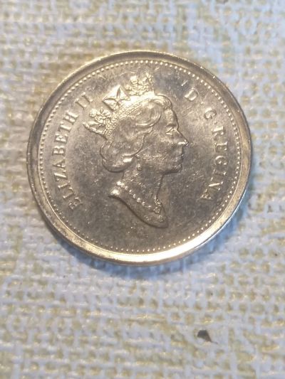 Лот: 18879236. Фото: 1. Канада 10 центов 1997. Америка