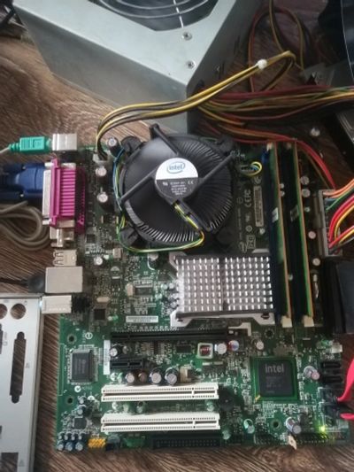 Лот: 25801277. Фото: 1. комплект intel cpu-dg41ty(B). Комплекты запчастей