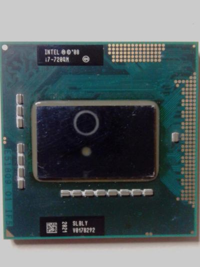 Лот: 7463378. Фото: 1. процессор для ноутбука i7-720qm. Процессоры