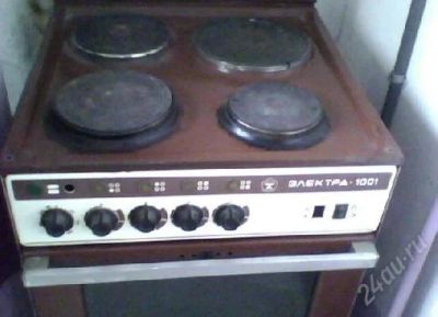 Лот: 4081962. Фото: 1. Электрическая плита Электра 1001. Плиты, духовые шкафы, варочные поверхности