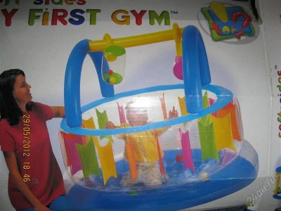 Лот: 1865114. Фото: 1. Надувной манеж My First Gym. Манежи