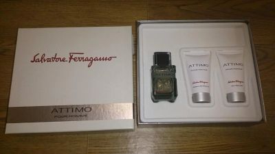 Лот: 7865712. Фото: 1. Набор Salvatore Ferragamo Attimo... Мужская парфюмерия