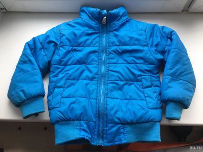 Лот: 17332219. Фото: 1. Куртка детская синяя 104 размер. Верхняя одежда