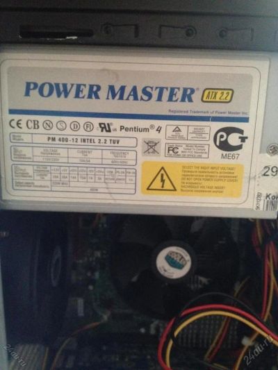 Лот: 5793767. Фото: 1. Блок питания: Power Master ATX... Корпуса, блоки питания
