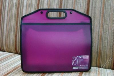 Лот: 689345. Фото: 1. Папка с ручками. Сумки