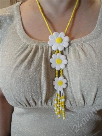 Лот: 379118. Фото: 1. Изделия из полимерной глины,колье... Колье