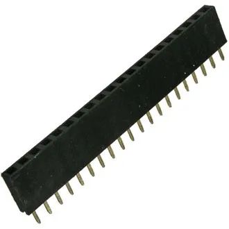 Лот: 19189162. Фото: 1. Разъем штыревой P2.54мм Dupont... Разъёмы