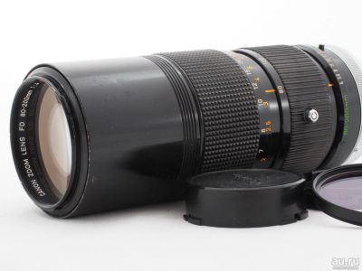 Лот: 9396940. Фото: 1. Телезум Сanon FD S.S.C. 80-200mm... Объективы
