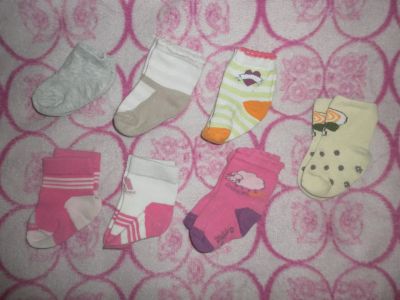 Лот: 6655995. Фото: 1. Носочки до года одним лотом. Носки, колготки