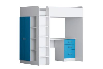 Лот: 24892422. Фото: 1. Кровать-чердак Hoff Теремок. Детские кровати и кроватки