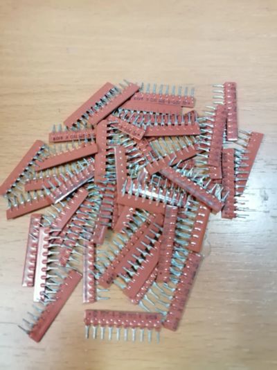 Лот: 25734307. Фото: 1. Набор резисторов НР1-4-9м 1кОм... Резисторы