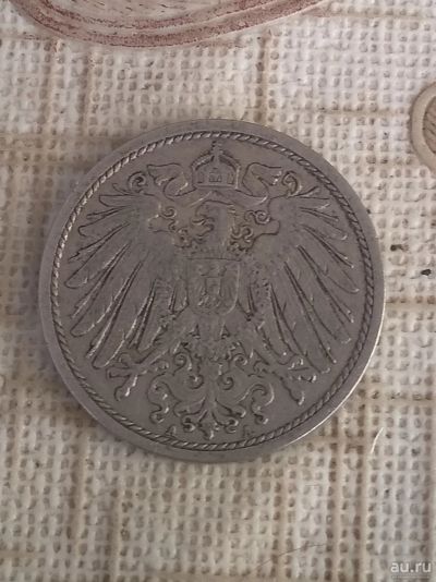 Лот: 16687870. Фото: 1. Германия 10 пфеннигов, 1911 Отметка... Германия и Австрия