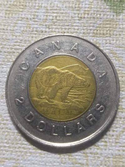 Лот: 18851459. Фото: 1. канада 2 доллара 1996. Америка