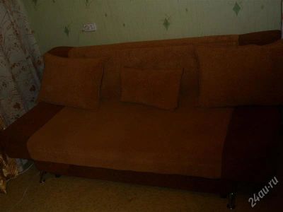 Лот: 1693847. Фото: 1. Диван Евро-Книжка в отличном состоянии. Кресла, пуфы