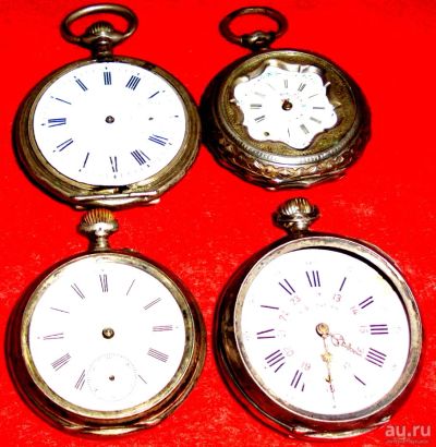 Лот: 16643896. Фото: 1. Антикварные карманные часы в ремонт... Оригинальные наручные часы