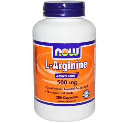 Лот: 6267025. Фото: 1. Аргинин L-Arginine, 500 mg, 250... Спортивное питание, витамины