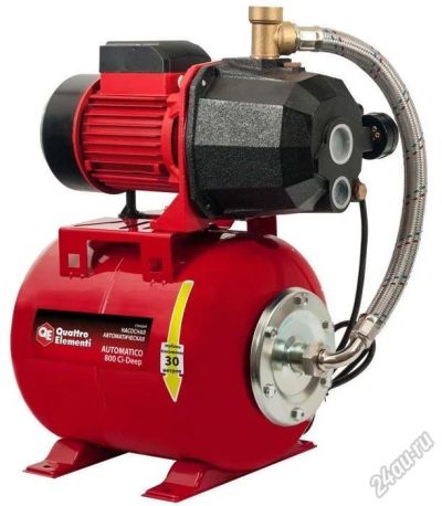 Лот: 5543942. Фото: 1. Насосная станция QE ( Ergus) Automatico... Насосы садовые, мотопомпы