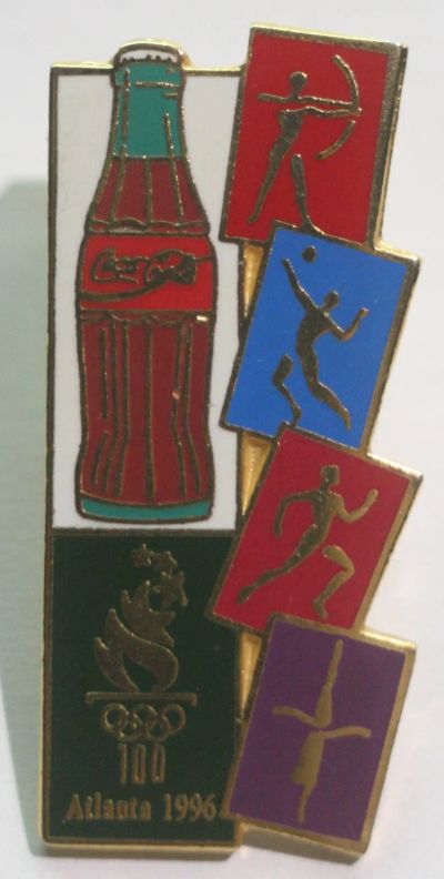 Лот: 19979827. Фото: 1. Значок Олимпиада Атланта 1996... Другое (значки, медали, жетоны)