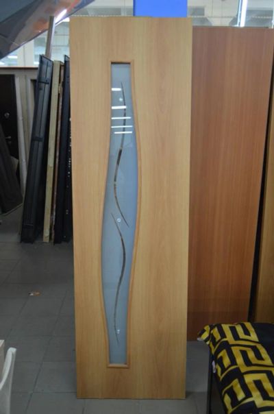 Лот: 3679913. Фото: 1. Дверь С-10(ф) Миланский орех 600... Двери межкомнатные