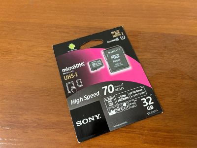 Лот: 20864066. Фото: 1. Карта памяти MicroSDHC Sony 32Gb... Карты памяти