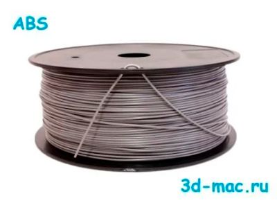 Лот: 5369491. Фото: 1. Пластик ABS для 3d принтера, Серебро. Картриджи, расходные материалы