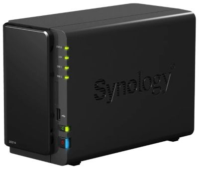 Лот: 4109793. Фото: 1. Synology DiskStation DS214 Сетевое... Другое (сетевые устройства)