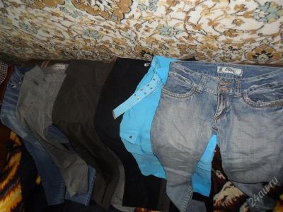 Лот: 2024845. Фото: 1. Куча штанов одним лотом. Брюки, шорты