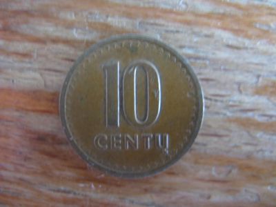 Лот: 17495321. Фото: 1. Монеты СНГ. Литва 10 центов 1991... Страны СНГ и Балтии