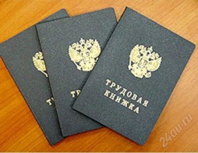 Лот: 753034. Фото: 1. Трудовая книжка,вкладыши в трудовую... Разное