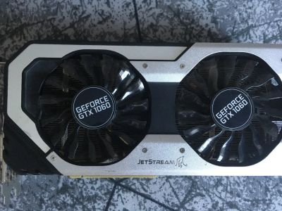 Лот: 19983932. Фото: 1. Palit GeForce GTX 1060 jetstream... Видеокарты