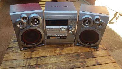 Лот: 16877576. Фото: 1. Музыкальный центр AIWA nsx-R30. Музыкальные центры, магнитолы