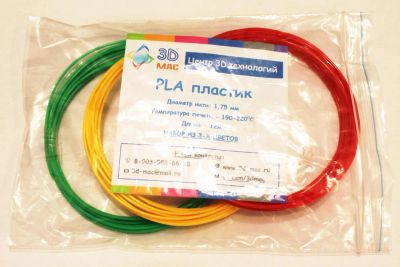 Лот: 4922925. Фото: 1. Набор пластика PLA для 3D ручки... Картриджи, расходные материалы